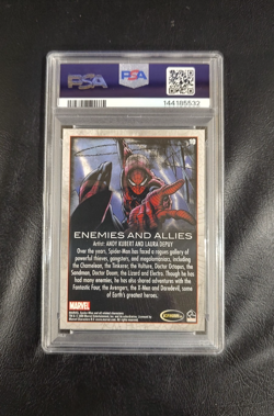 2009 Rittenhouse Spider-man Archives #10 Enemies and Allies PSA 10 - Image 2