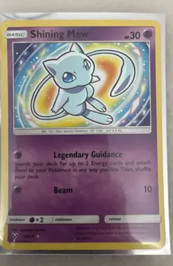 Shining Mew 40/73 Shining Legends Holo - Image 1