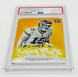 2025 Donruss Optic Patrick Mahomes II Sunday Kings Gold /10 PSA 10 Chiefs SSP - Image 3