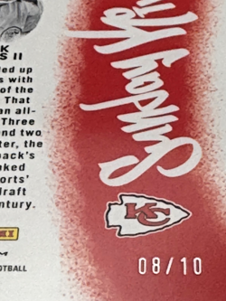 2025 Donruss Optic Patrick Mahomes II Sunday Kings Gold /10 PSA 10 Chiefs SSP - Image 4