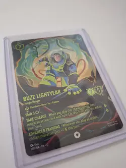 Disney Lorcana Buzz Lightyear - Jungle Ranger Iconic 241/204 Holo English - Image 5