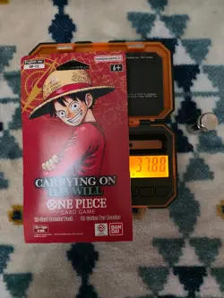 HEAVY One Piece OP-13 CARRYING ON HIS WILL Sleeved Booster Pack - 37.88g! - Image 1