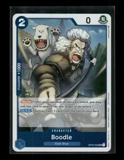 Boodle (Dash Pack) OP03-050 - Kingdoms of Intrigue One Piece TCG - NM/M - Image 1