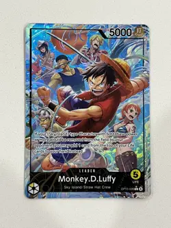 Monkey D. Luffy OP15-098 Alternate Art Leader One Piece TCG - Image 1