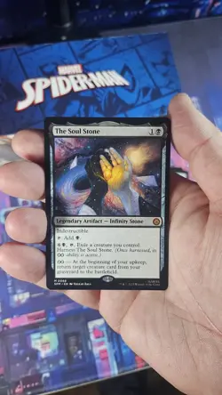 MTG Marvel's Spider-Man Soul Stone card - Image 1