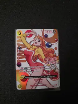 Round 1 x English One Piece Nami Promo ST29-008 - English - Image 1