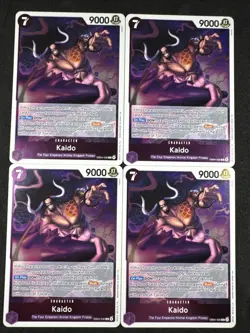 Kaido Playset EB04-030 x4 The Azure Sea's Seven One Piece TCG English - Image 1