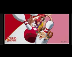 *Limited* One Piece x Round One Promo Luffy x Chopper Playmat - Image 2
