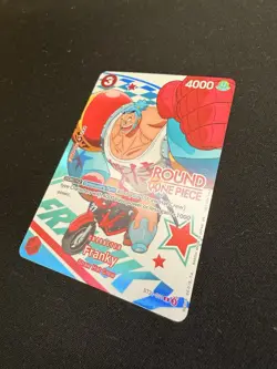 One Piece x Round 1 - Franky English Promo ST21-011 NM - Image 2