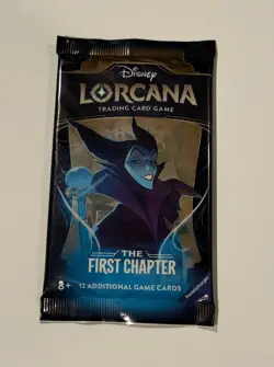 1x Sealed Disney Lorcana The First Chapter Booster Pack (Maleficent Ver.) - Image 1