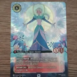 Disney Disney Lorcana TCG Elsa-Ice Artisan 233/204 Enchanted - Image 1