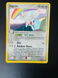 Togetic 14/109 EX Team Rocket Returns Holo Rare 2004 Pokemon TCG NM/M RARE! - Image 1