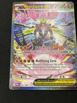 Pokemon Mega Zygarde ex 120/088 Perfect Order Special Illustration Rare TCG Card - Image 3