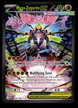 Mega Zygarde ex 120/088 Special Illustration Rare Perfect Order Pokemon Card - Image 2