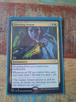 Elderfang Venom Kaldheim Commander Card, Magic: The Gathering NM - Image 1