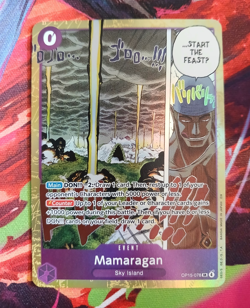 Bandai One Piece Card Game Mamaragan OP15-078 Event SR Foil EN - Image 1
