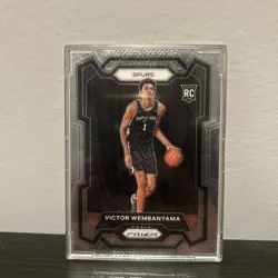 2023-24 Panini Prizm Victor Wembanyama #136 Base Rookie Card RC SPURS 🔥Wemby🔥 - Image 1