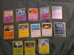Pokemon TCG Asako Ito - Crochet Pokemon - 13 card lot - - Image 1