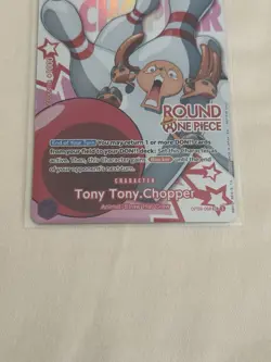 Tony Tony Chopper OP09-068 Round1 One Piece Promo English Card NM IN HAND - Image 3