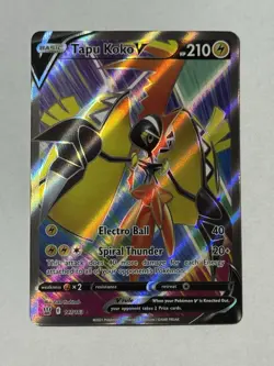 Tapu Koko V - 147/163 - Pokemon Battle Styles Sword Shield Full Art Rare Card NM - Image 1