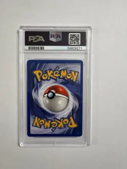 Psyduck 65/82 2000 Team Rocket 1st Edition Pokemon Card TCG Vintage WOTC PSA 9 - Image 2