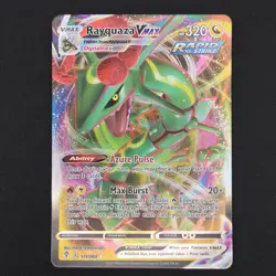 Pokemon TCG Card Rayquaza VMAX 111/203 Evolving Skies Ultra Rare - NM - Image 1
