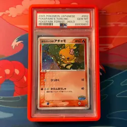 PSA 10 Pokepark's Torchic Forest Holo 002 GEM MINT Japanese Graded Pokemon Card - Image 1