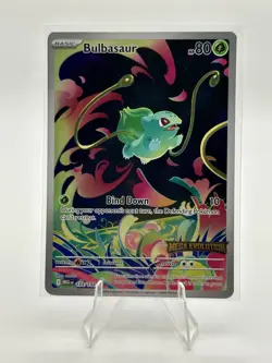Bulbasaur - (Mega Evolution Stamped) 133/132 Miscellaneous Cards & Products Holo - Image 1