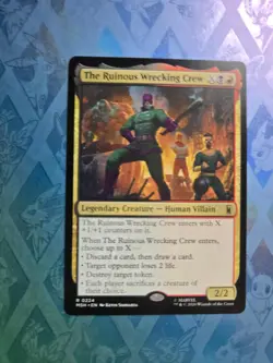 The Ruinous Wrecking Crew 224 Rare Marvel Super Heroes Magic: The Gathering NM - Image 1