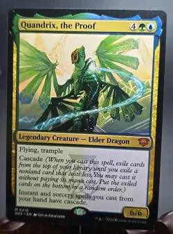 Quandrix, the Proof Secrets of Strixhaven MTG Regular Near Mint - Image 1
