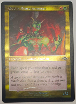 Goblin Anarchomancer MH2 MTG LP Retro Foil - Image 1