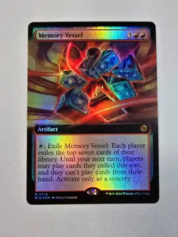 Memory Vessel - Foil - Extended Art - Big Score - Near Mint - MTG - Image 1