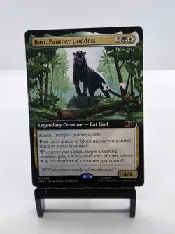 Bast, Panther Goddess (Borderless) 0392 - Marvel Super Heroes MSC - Rare - Foil - Image 1