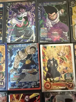Bandai Dragon Ball Z Super Card Game Mixed Lot of 36 Cards - Image 4
