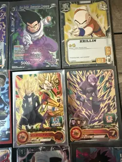 Bandai Dragon Ball Z Super Card Game Mixed Lot of 36 Cards - Image 5