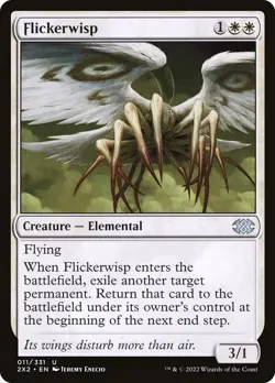 NM Foil - Flickerwisp [2X2 - 11] Double Masters 2022 - Image 1