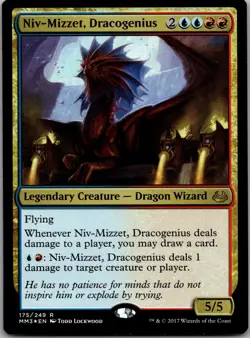 Niv-Mizzet, Dracogenius 175 Rare Modern Masters 2017 Magic: The Gathering NM - Image 1