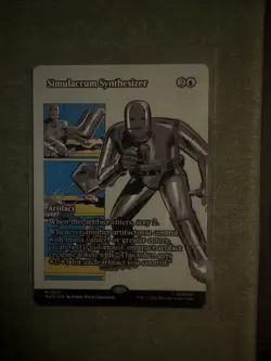 Simulacrum Synthesizer Borderless MTG MAR Nm/M *ON HAND* - Image 1