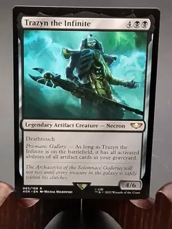 Trazyn the Infinite Universes Beyond: Warhammer 40000 MTG Regular Near Mint - Image 1