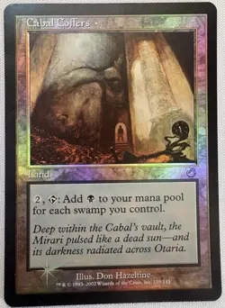 MTG Cabal Coffers Torment LP/NM FOIL - Image 1
