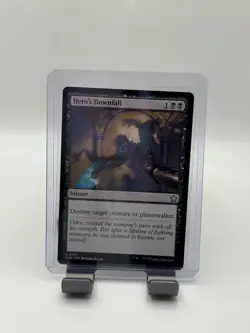 MTG, Hero's Downfall $3 ORDER MIN 175 Foundations Regular - Image 1