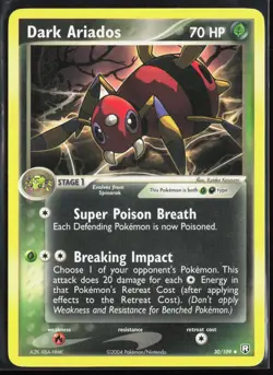 Dark Ariados 30/109 - Pokemon Team Rocket Returns - Uncommon - LP/MP - Image 1