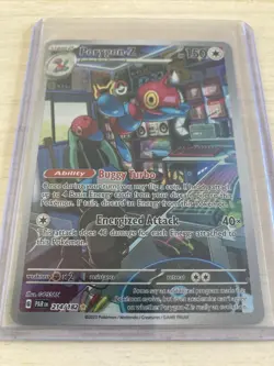 Pokemon Porygon-Z Holo 214/182 Sv04: Paradox Rift Illustration Rare - Image 2