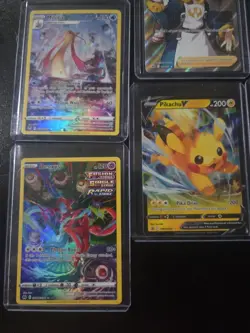 Huge Pokemon Card Lot, Slab PSA, Full Art, Solos, Top Loaded 24 Total. Lot5 - Image 4