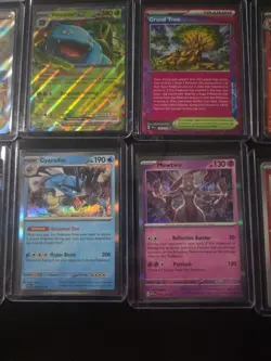 Huge Pokemon Card Lot, Slab PSA, Full Art, Solos, Top Loaded 24 Total. Lot5 - Image 5