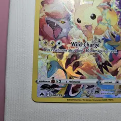 Pikachu 160/159 Crown Zenith Full Art Holo Secret Rare Eng - Image 5