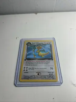 Dark Dragonite 22/82 1st Edition Pokemon Team Rocket HP - Image 3