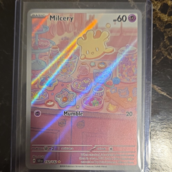 Pokemon TCG Milcery 152/142 Sv07 Stellar Crown Illustration Rare Holo Eng 2024 - Image 1