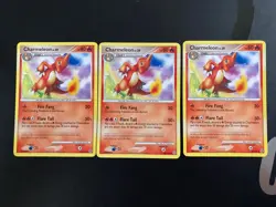 Pokemon Charmeleon 46/132 Secret Wonders x3 - Image 1
