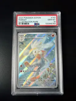 Pokemon Raboot SV07: Stellar Crown 147/142 Illustration Rare Holo PSA 10 - Image 1